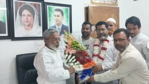 সংসদ সদস্যকে শুভেচ্ছা